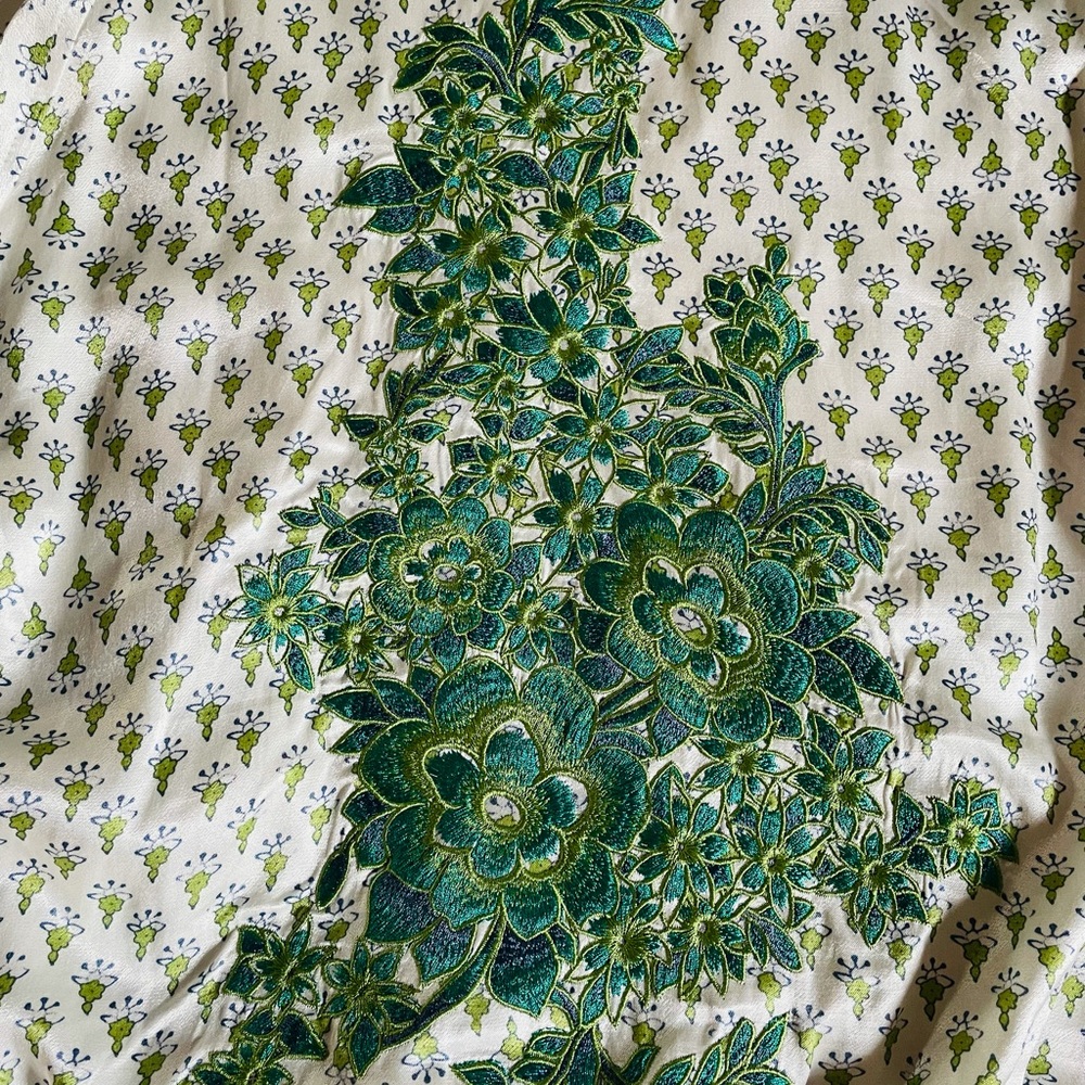 Anthropologie Tiny Nations embroidered jacket